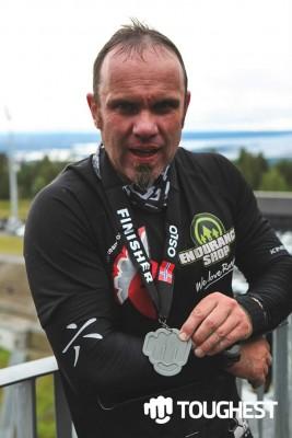 Mikhael à l'arrivée.