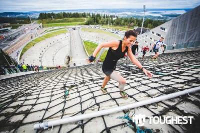 Carla Schillinger à l'arrivée.
